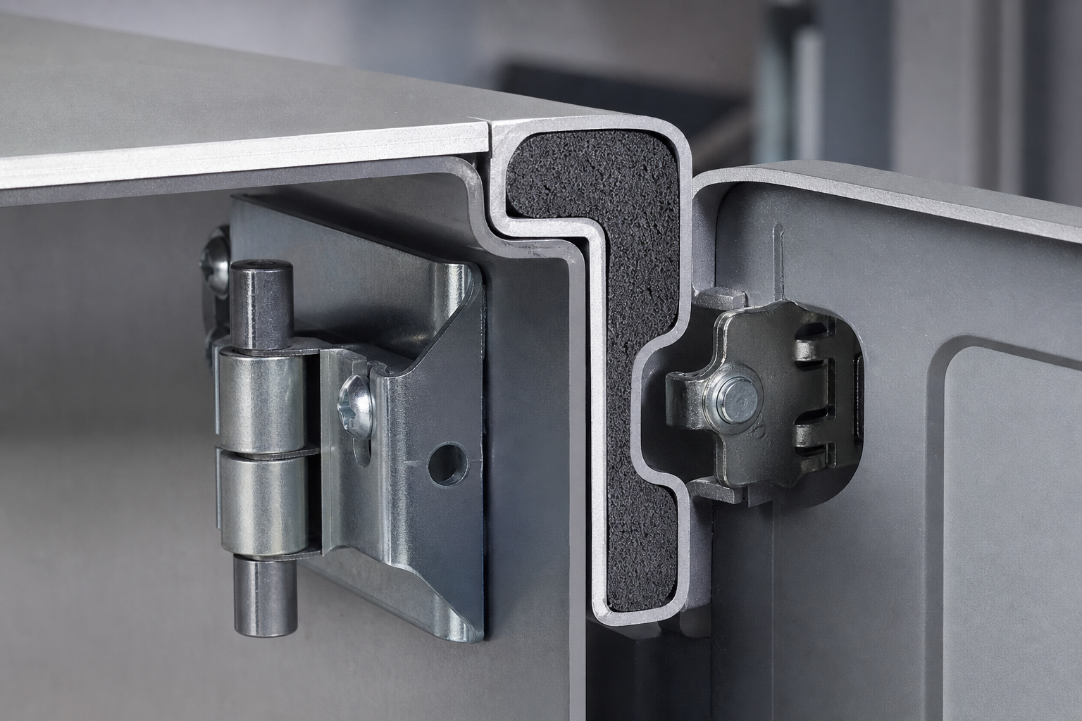 IP31 Enclosures on Operator Seats: Honest Sealing Implementation 1 Gasket routing and passivated edge on operator seat lateral box lid - IP31 sealing implementation