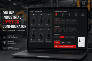 Trunsin online industrial joystick configurator – step-by-step specification workflow