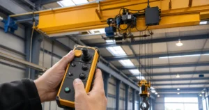 F21 F24 radio remote selection — hoist pendant vs crane dual-speed transmitter